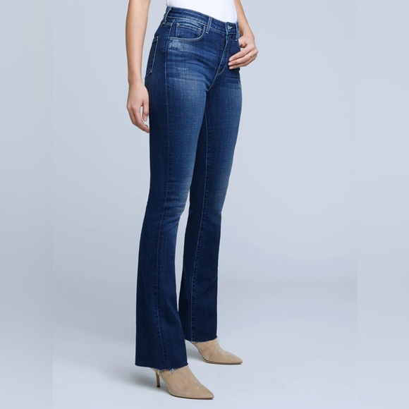 L’AGENCE RUTH HIGH-RISE STRAIGHT JEANS - Picture 4 of 4